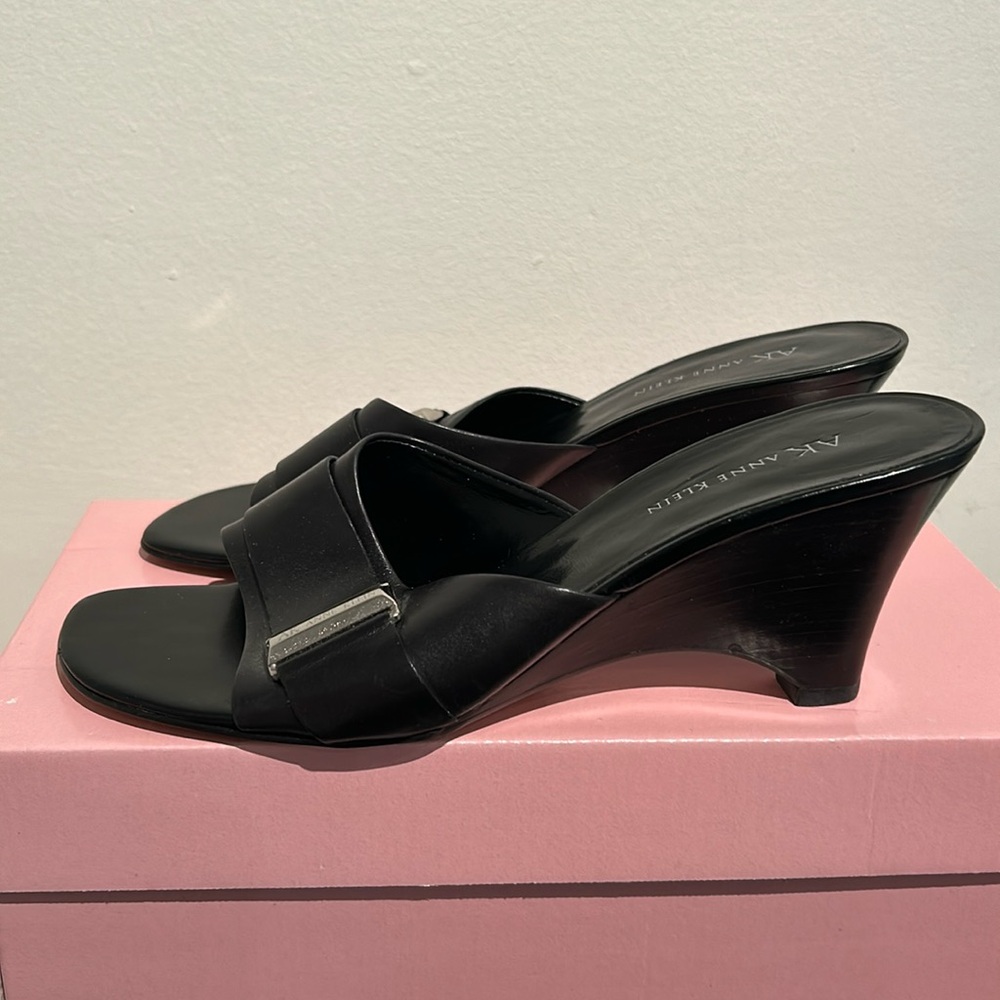 AK Anne Klein Wedge Sandals